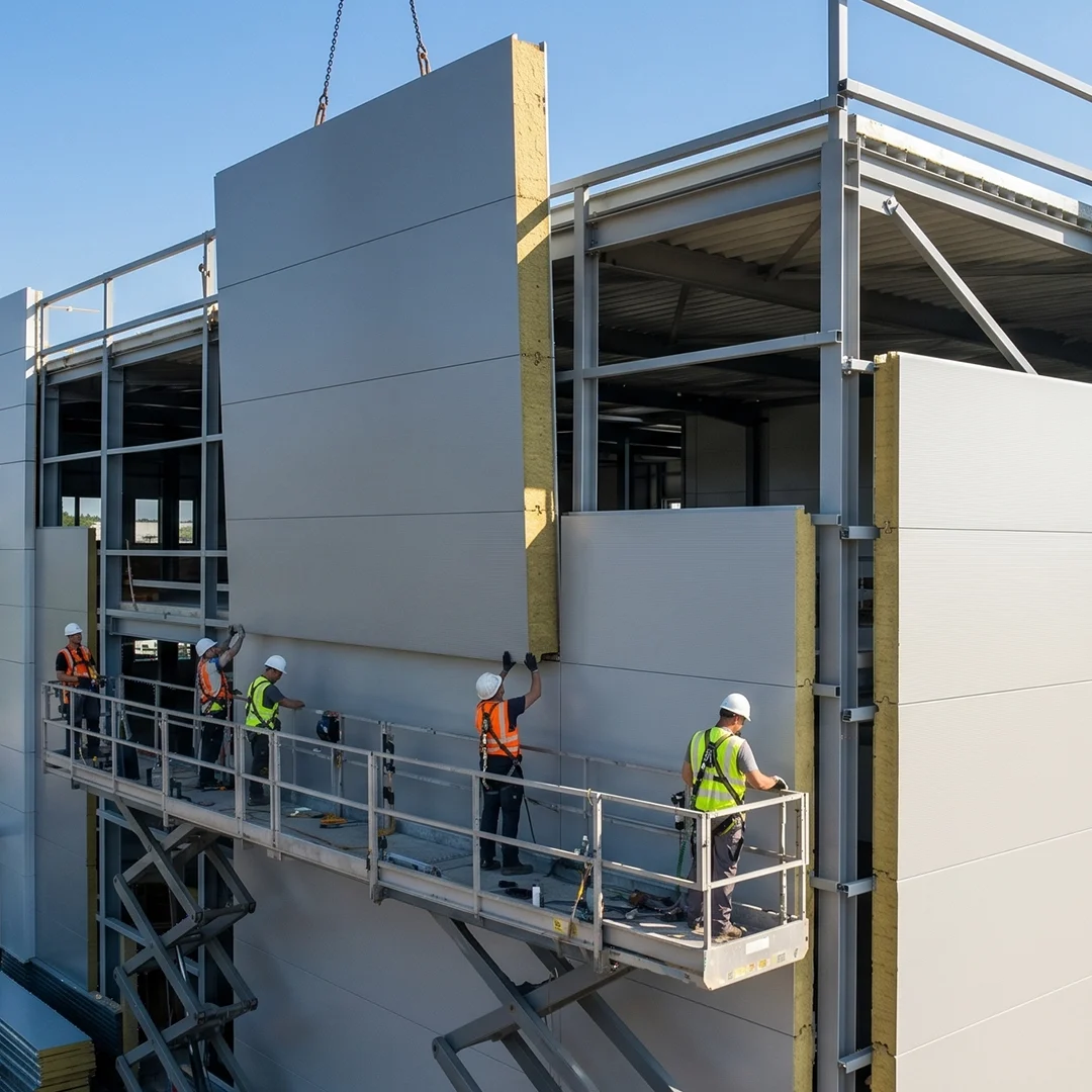 Insulated wall Panels 1